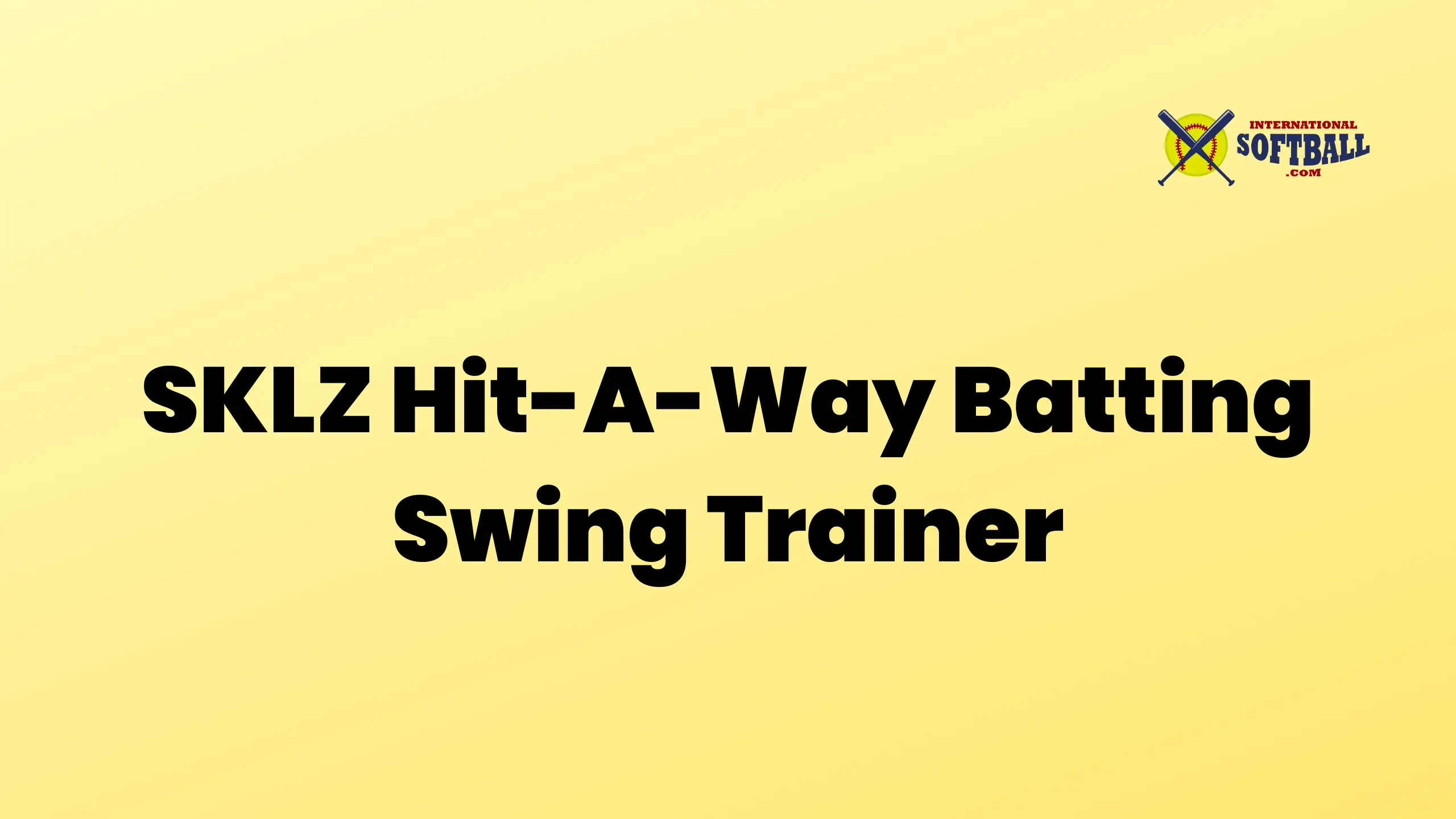 SKLZ Hit-A-Way Batting Swing Trainer